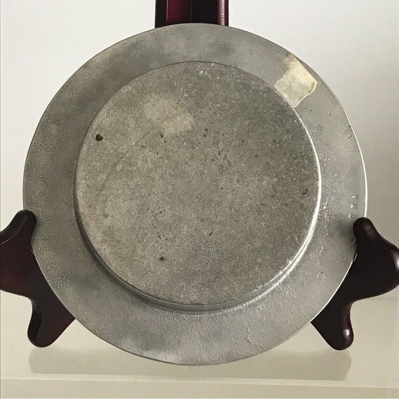 WILTON ARMETALE Wine Coaster -Dinner Without Wine Is Like A Day Without Sunshine - Picture 4 of 13